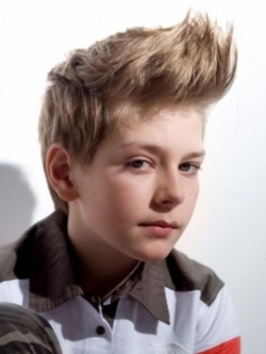 Стрижка для мальчика 14 лет фото модная