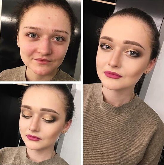 Работа до и после макияжа thumbnail