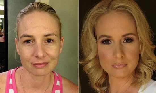 Классный макияж до и после thumbnail