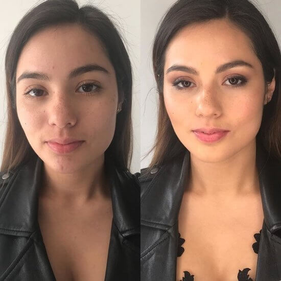 Правила макияжа до и после thumbnail