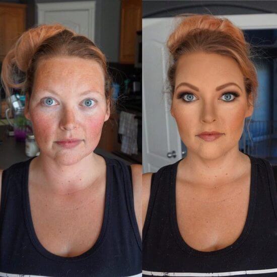 Повседневный макияж до и после thumbnail
