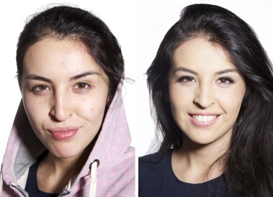 Самый красивый макияж до и после thumbnail