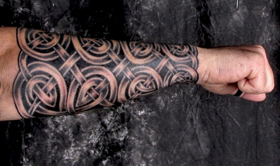 Кельтские татуировки как пример искусства