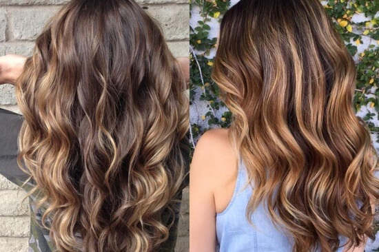 Окрашивание волос из темного в русый фото до и после фото