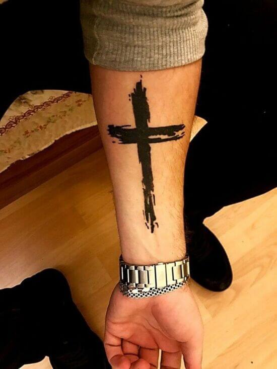 Тюремное значение тату «Крест»