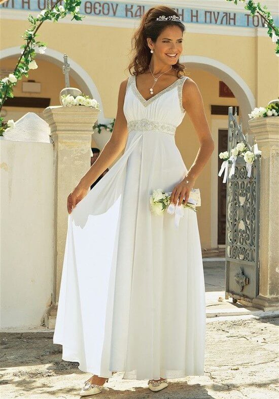 Платье у греческом стиле