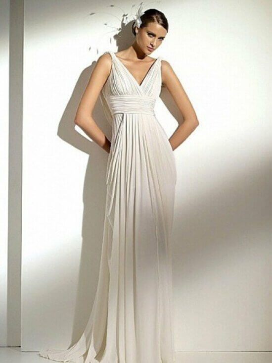 Платье у греческом стиле