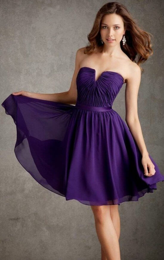 Лиловый цвет какой показать фото платье