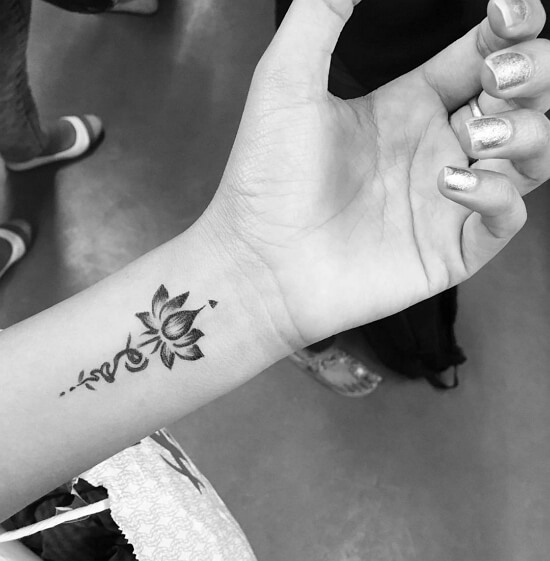 Татуировки на руке для девушек