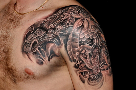 Мужские татуировки на теле (78 фото)